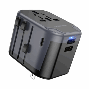 Univerzalni strujni adapter i USB punjač BOROFONE BAC12 Leader 3-port(1C2A), European EU/British UK/US US/Australian AUS