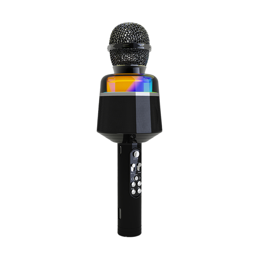 Mikrofon karaoke wireless bluetooth sa zvučnikom, black, GEMBIRD MICBT-01-BK - Image 4