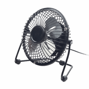 USB ventilator 4", black, GEMBIRD NF-03
