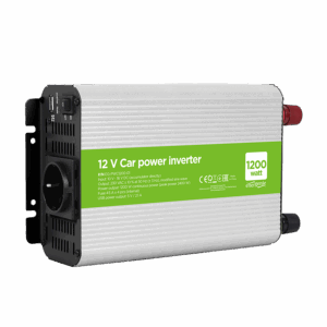 DC-AC inverter za auto GEMBIRD, in12Vout220V 1200W EG-PWC1200-01