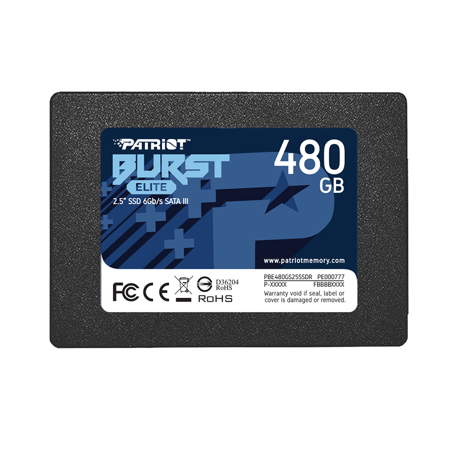SSD Patriot 480GB 2.5" PBE480GS25SSDR