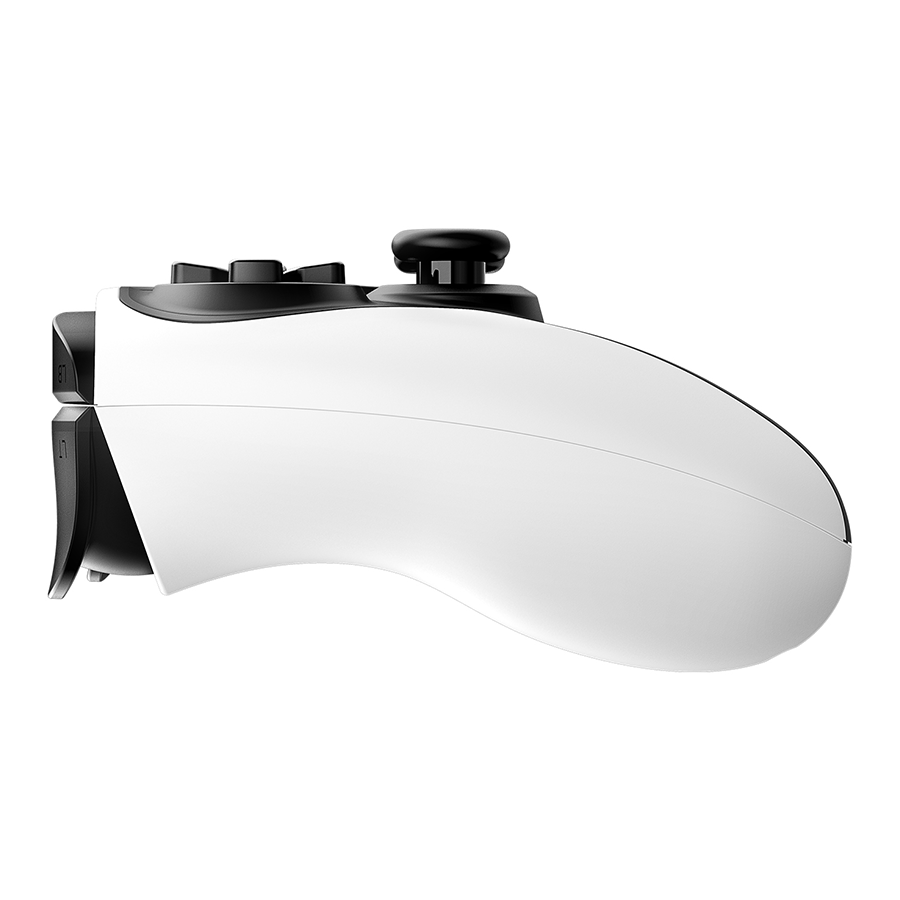 Game Pad gaming RAMPAGE Snopy Tactic White Bluetooth Dual Vibration PS4 Gamepad Joypad, 40929 - Image 3