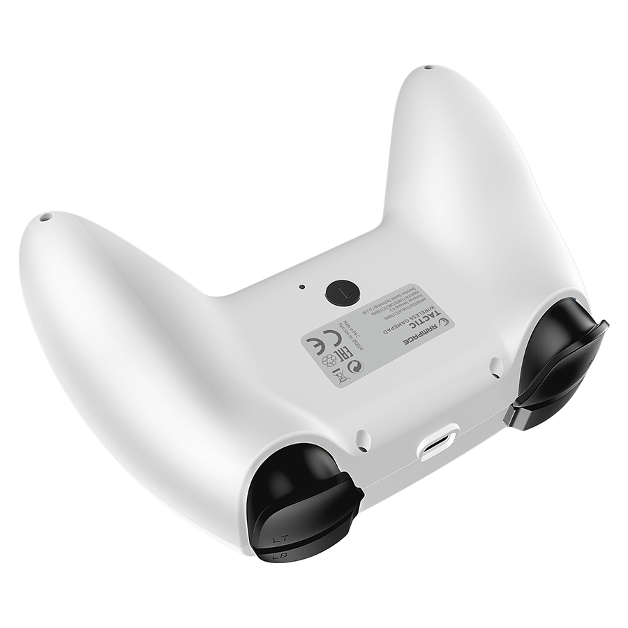 Game Pad gaming RAMPAGE Snopy Tactic White Bluetooth Dual Vibration PS4 Gamepad Joypad, 40929 - Image 6