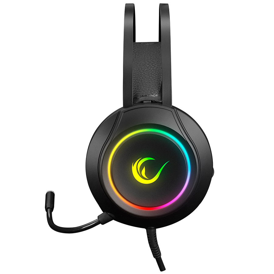 Slušalice sa mikrofonom gaming RAMPAGE RM-K45 ORBIT-S Black RGB Led 7.1 Gaming Headset with Microphone, 35150 - Image 3