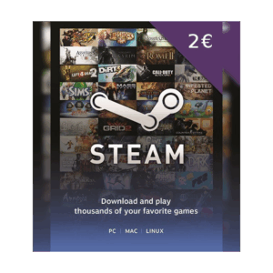 Steam gift card 2€ - Global