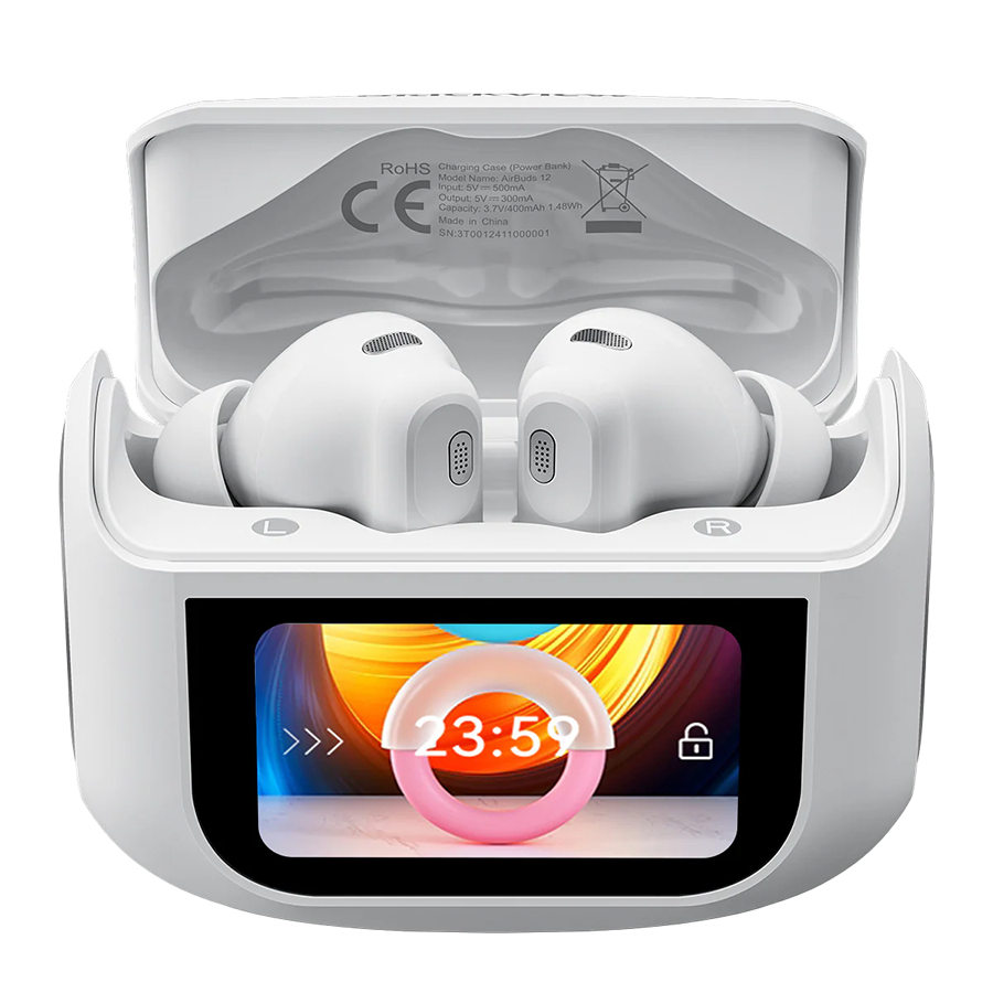 Slušalica bluetooth Blackview AirBuds 12, Crescent White - Image 2