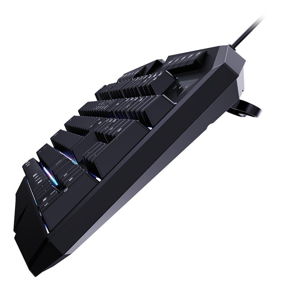Tastatura SPEEDLINK LUDICIUM RGB Rainbow Gaming Keyboard, black - US Layout, SL-670004-BK-US - Image 4