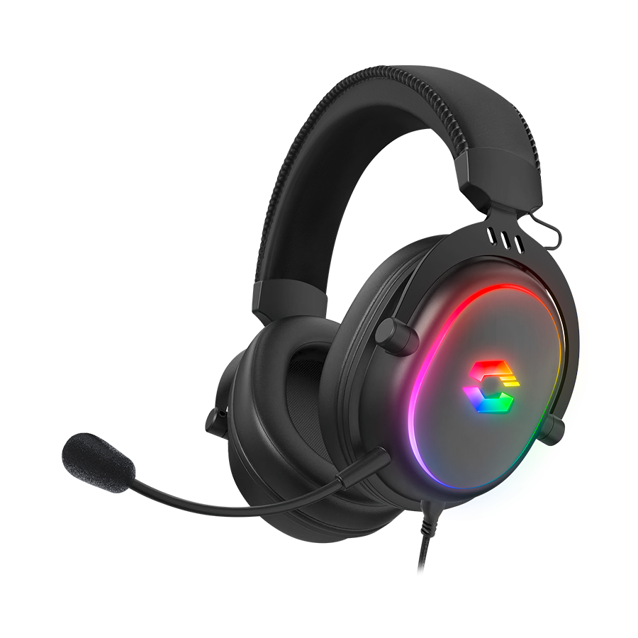 Slušalice sa mikrofonom SPEEDLINK CONUX RGB Stereo Gaming Headset - for PC/PS5/PS4/Xbox SeriesX/S/Switch 2/Switch/OLED/Lite , black, SL-860017-BK - Image 2