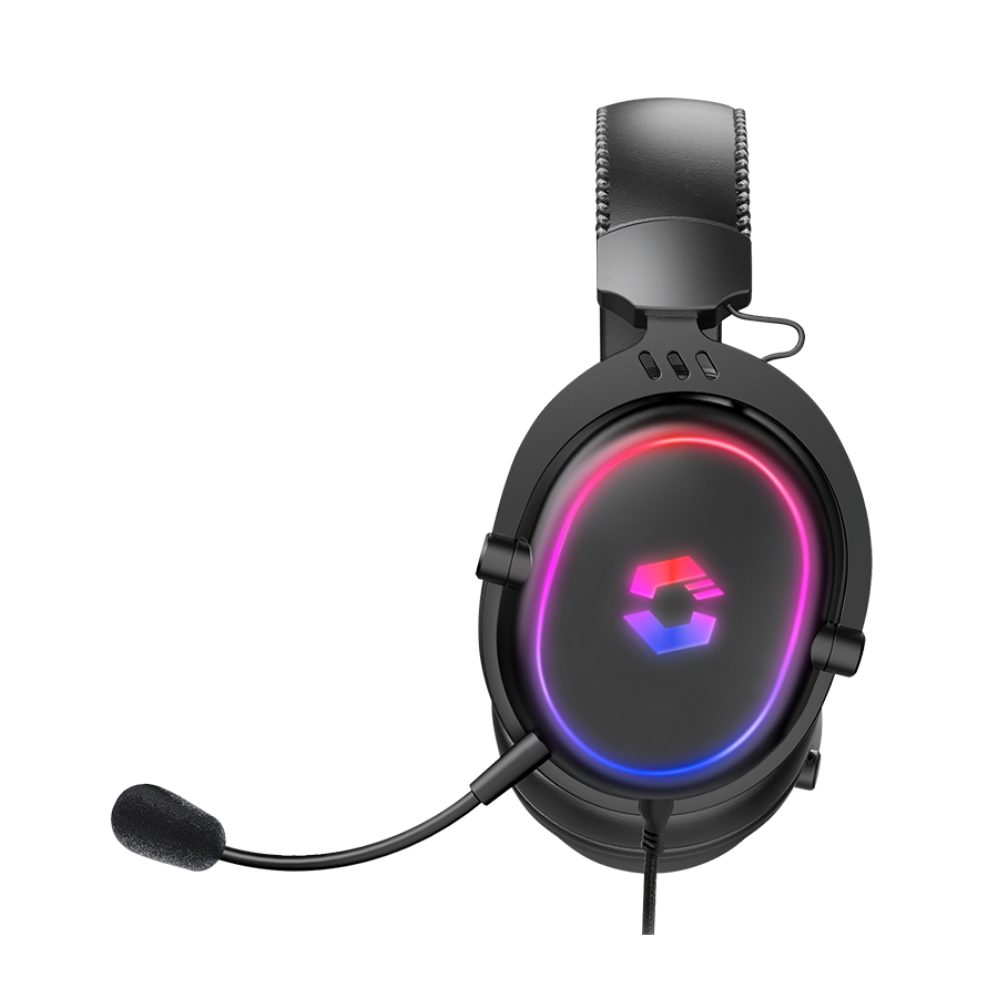 Slušalice sa mikrofonom SPEEDLINK CONUX RGB Stereo Gaming Headset - for PC/PS5/PS4/Xbox SeriesX/S/Switch 2/Switch/OLED/Lite , black, SL-860017-BK - Image 3