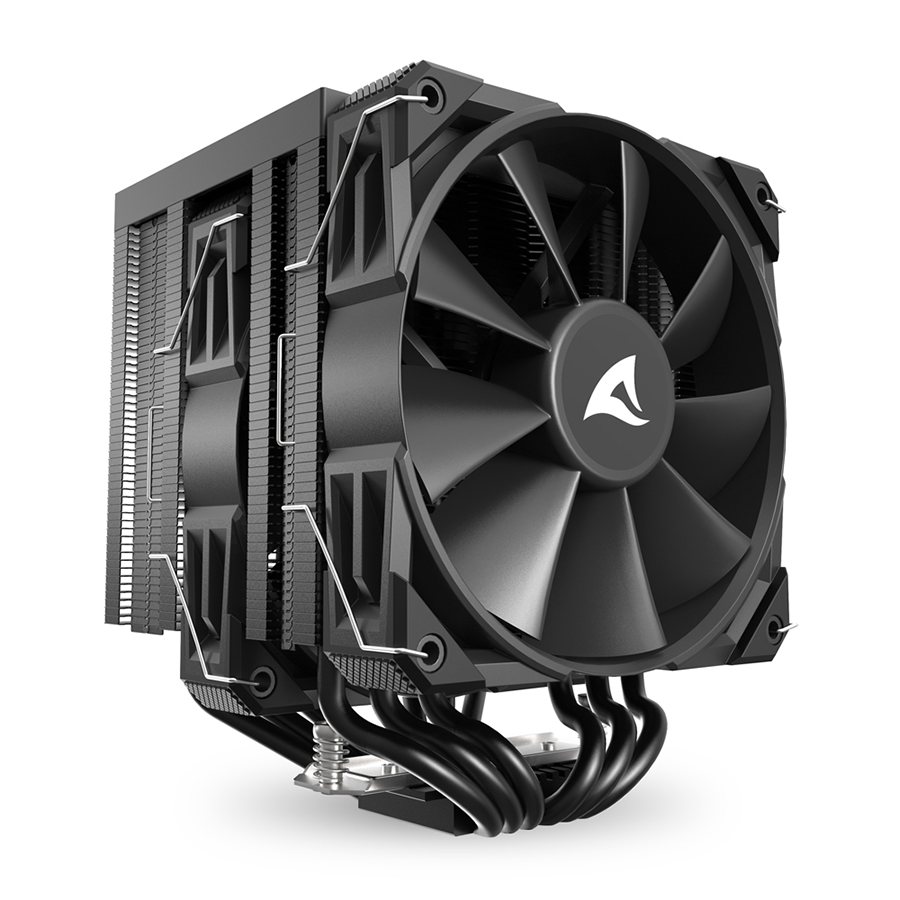 CPU hladnjak Sharkoon A60 Black Air Cooler Intel AMD