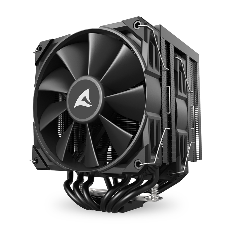 CPU hladnjak Sharkoon A60 Black Air Cooler Intel AMD - Image 3