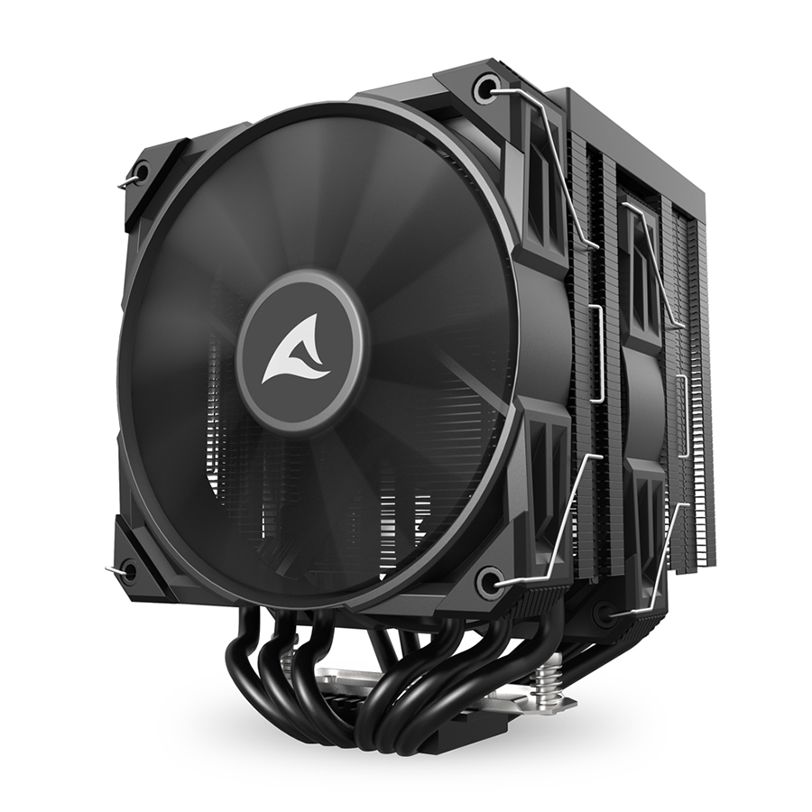CPU hladnjak Sharkoon A60 Black Air Cooler Intel AMD - Image 4