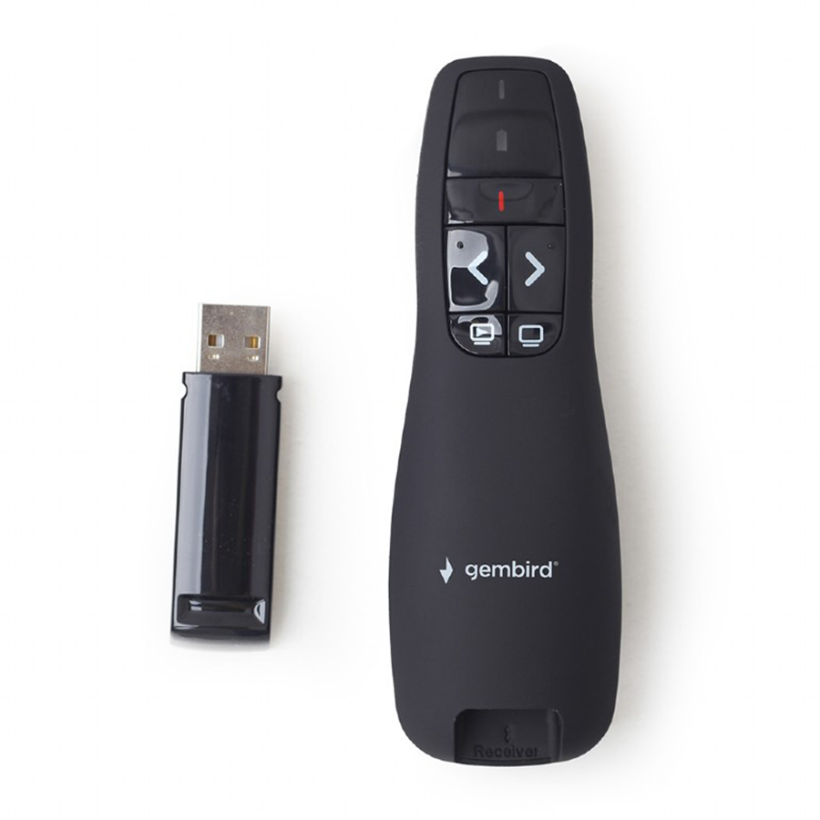 Prezenter + red laser pointer GEMBIRD WP-L-12 - Image 2