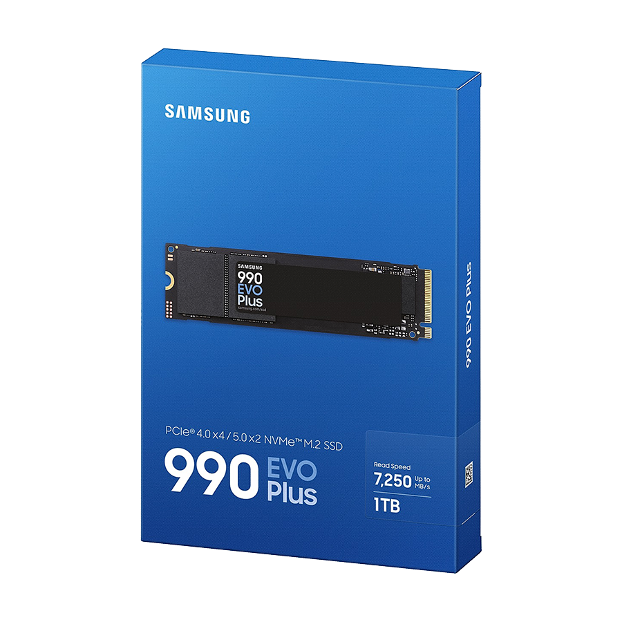 Samsung SSD 990 EVO PLUS 1TB NVMe MZ-V9S1T0BW Up to 7,150 / 6,300 MB/s sequential read/write speed - Image 3