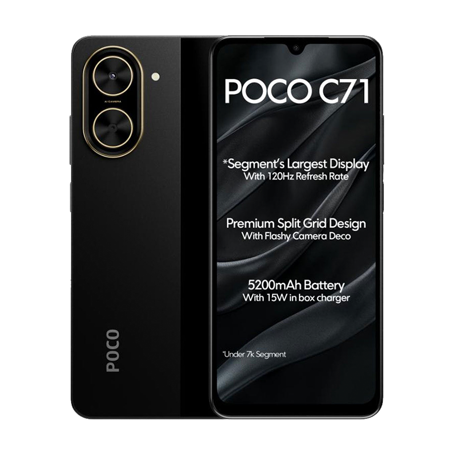 Mobitel Xiaomi Poco C71 4GB 128GB black