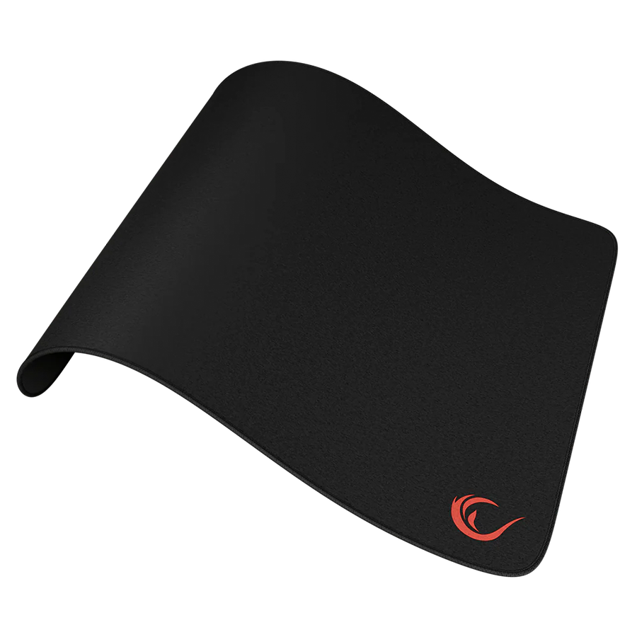Podloga za miš gaming RAMPAGE BLITZ L 450x400x4mm sewing neutral fabric black gaming mouse pad - Image 4