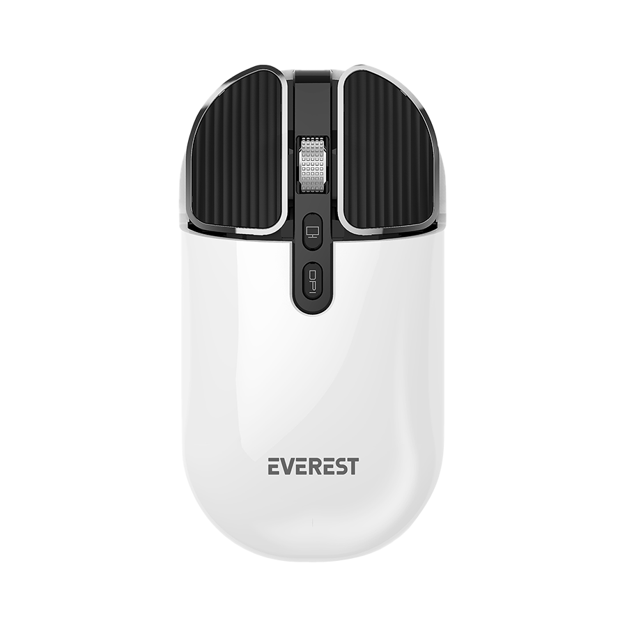 Miš Everest SM-620 2in1 Bluetooth 2,4GHz Charged Metallic Gray Super Silent Mobile - Image 2