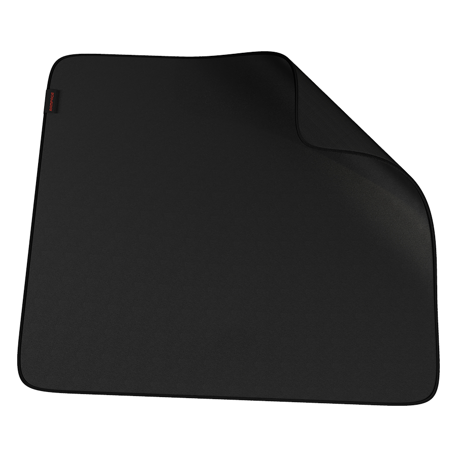 Podloga za miš gaming RAMPAGE PULSAR PRO L 450x400x4mm sewing neutral fabric black gaming mouse pad 41198 - Image 3