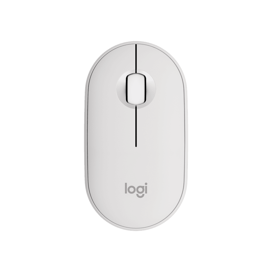Miš LOGITECH M350s Pebble 2, white, 910-007013