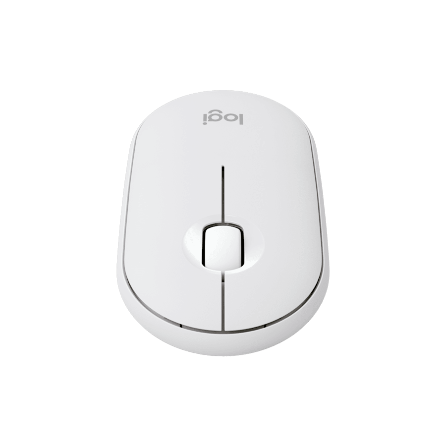 Miš LOGITECH M350s Pebble 2, white, 910-007013 - Image 3