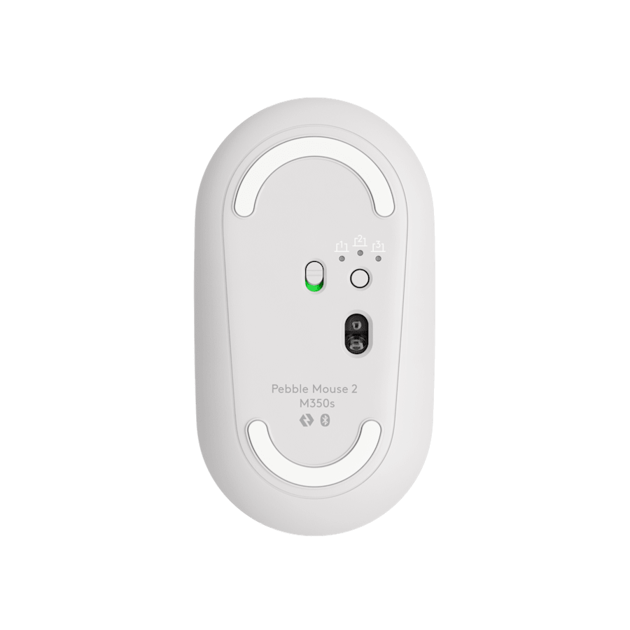 Miš LOGITECH M350s Pebble 2, white, 910-007013 - Image 4