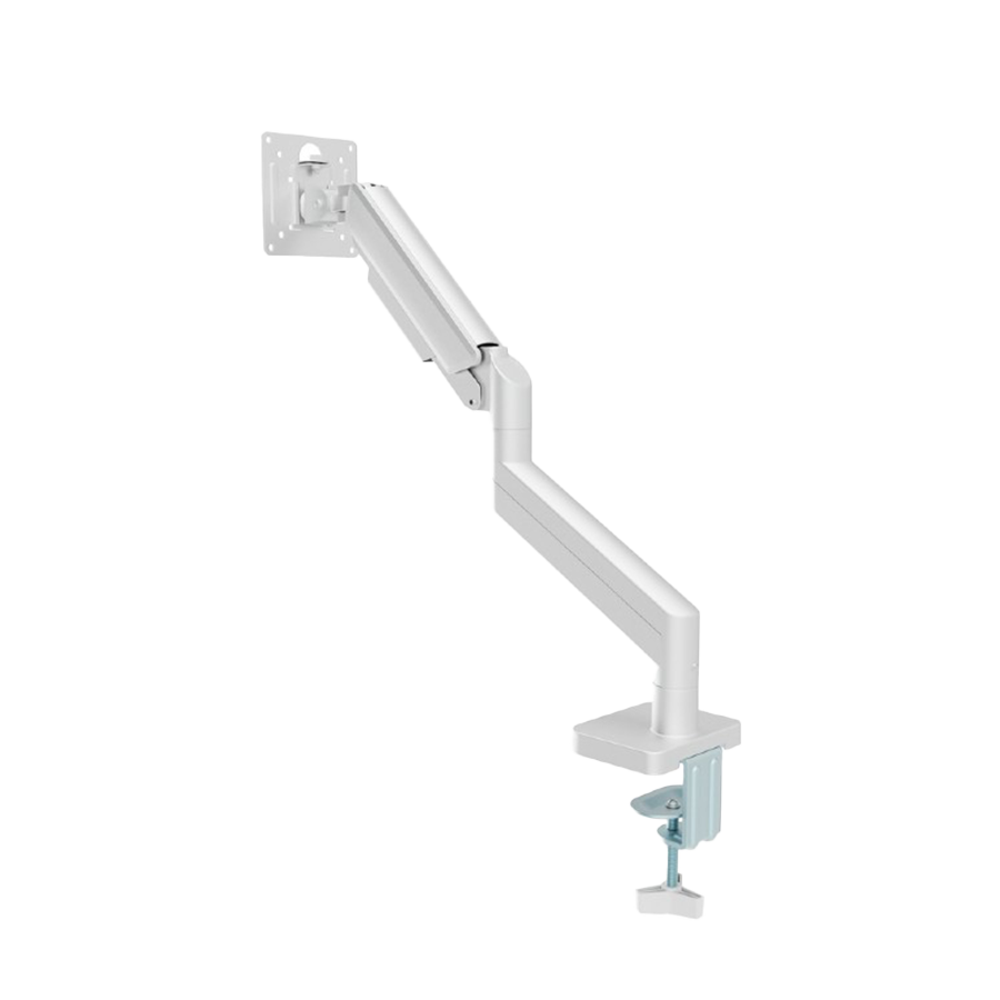 NOSAČ ZA MONITOR GEMBIRD MA-DA1-04-W, montaža na stol, (tilting, swivel), 17”-32”, up to 10 kg, white - Image 2