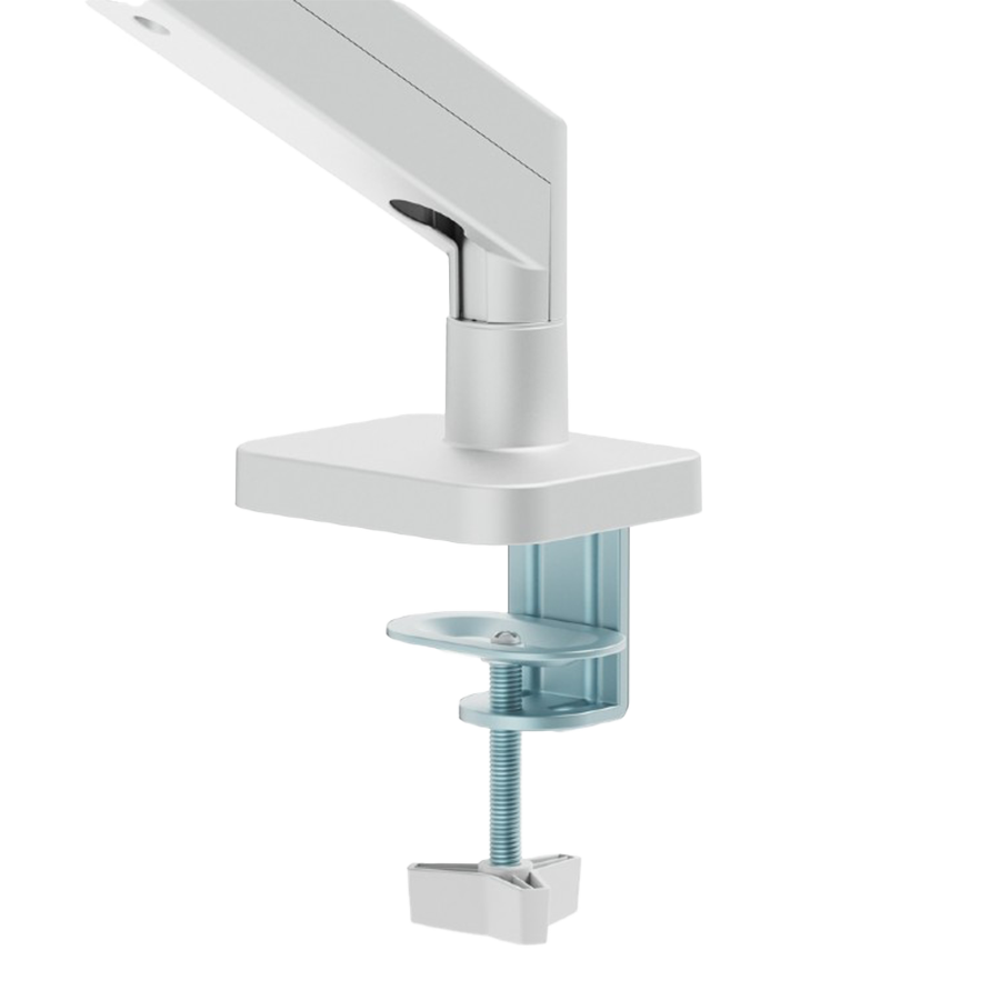 NOSAČ ZA MONITOR GEMBIRD MA-DA1-04-W, montaža na stol, (tilting, swivel), 17”-32”, up to 10 kg, white - Image 3