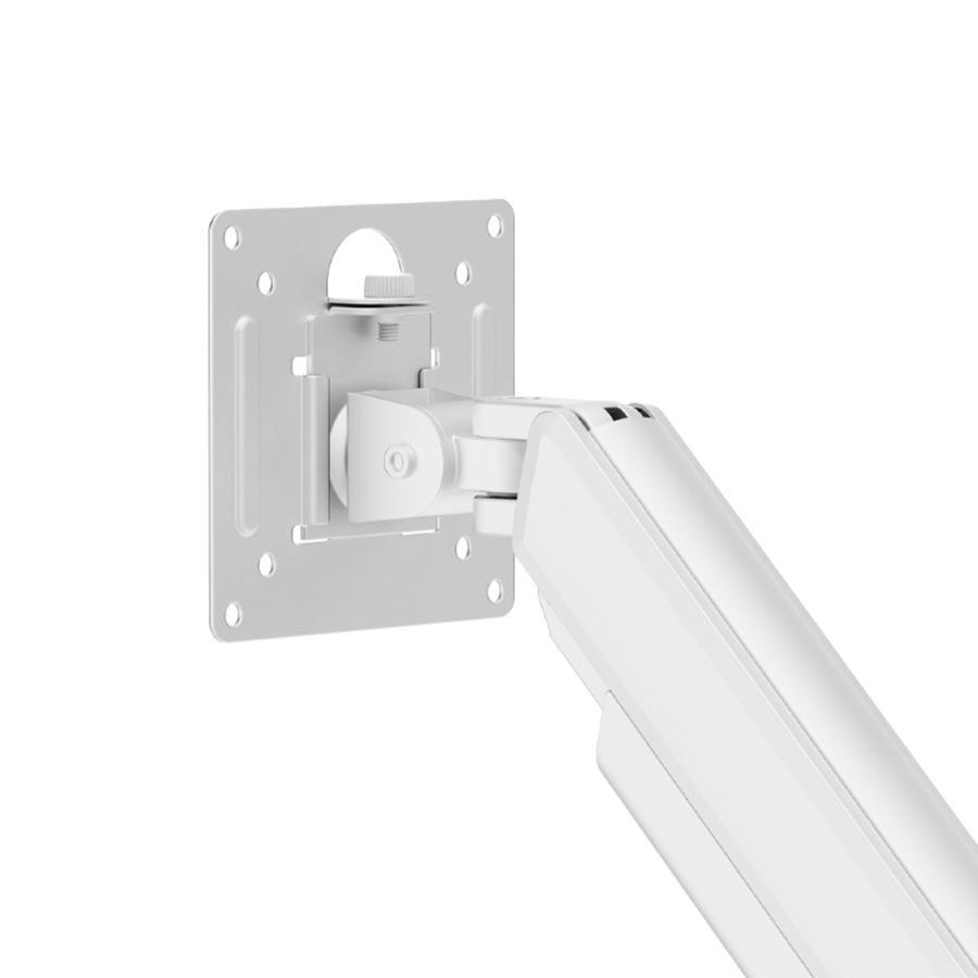 NOSAČ ZA MONITOR GEMBIRD MA-DA1-04-W, montaža na stol, (tilting, swivel), 17”-32”, up to 10 kg, white - Image 4