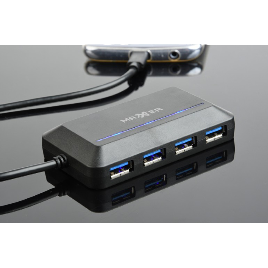 USB HUB GEMBIRD 4-port USB 3.1 Type-C hub, ACT-HUB3C-4P - Image 2