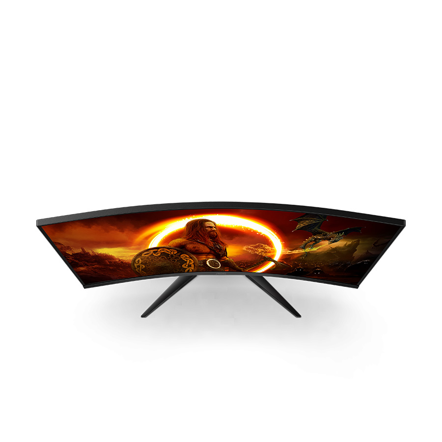 MONITOR AOC 31.5" C32G2ZE Full HD Zakrivljeni. Frameless.16:9,240Hz, 4ms, 300 cd/m2, 4000:1, HDMIx2. DP, vesa - Image 5