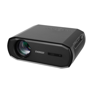 Projektor EVEREST PJ06 Grey/Black Auto Focus 1080P 9800 Lumens Android 9.0 4K Supported Full HD Projection Device with Tripod