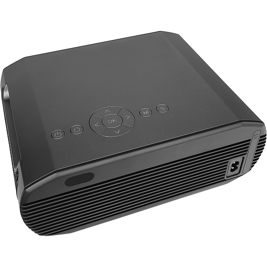 Projektor EVEREST PJ06 Grey/Black Auto Focus 1080P 9800 Lumens Android 9.0 4K Supported Full HD Projection Device with Tripod - Image 3