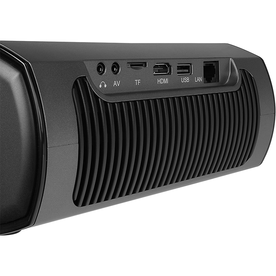 Projektor EVEREST PJ06 Grey/Black Auto Focus 1080P 9800 Lumens Android 9.0 4K Supported Full HD Projection Device with Tripod - Image 4