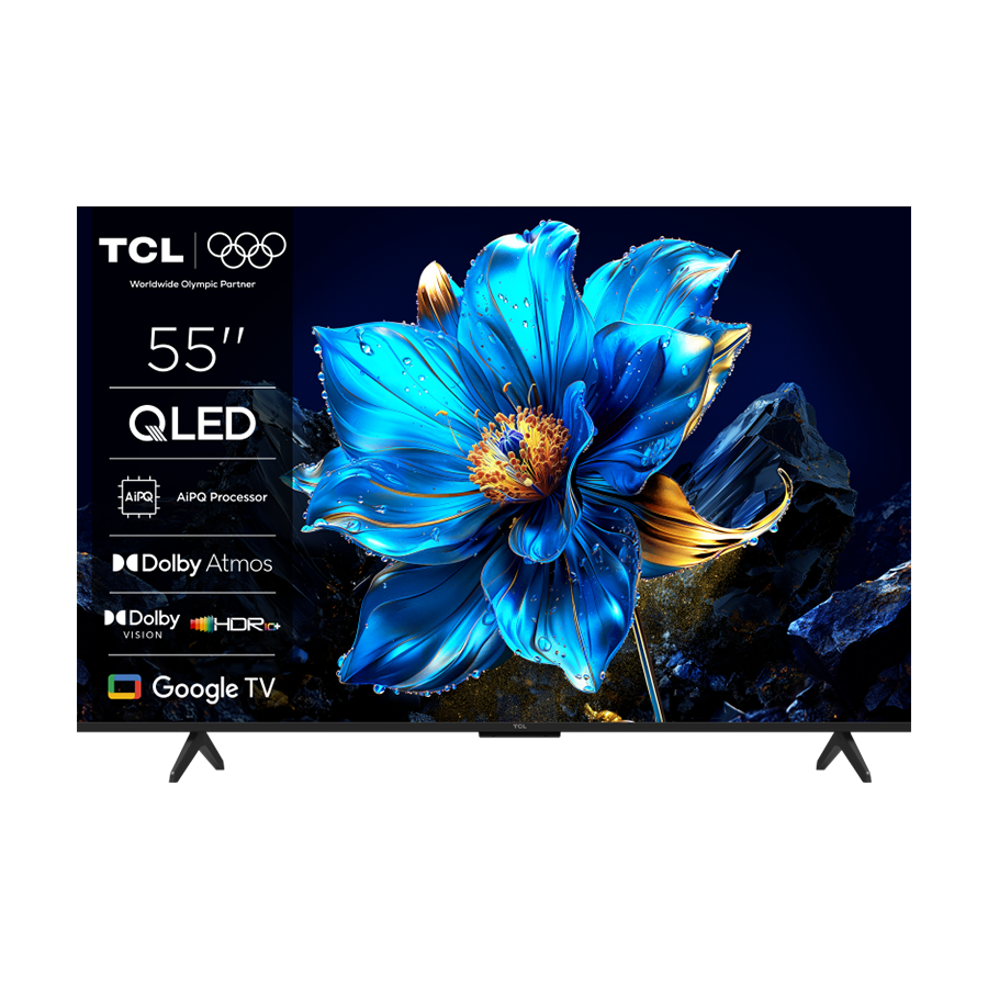 TCL 55"P7K 4K QLED TV 60Hz Google TV; HDR multi-format; HVA Panel; Game Master; Dolby Atmos;, 55P7K