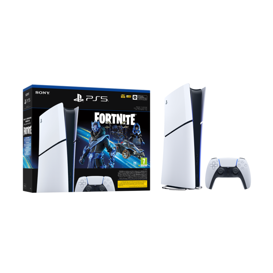 PlayStation 5 Slim Digital Edition D chassis+Playstation Disc drive+ +Fortnite VCH+Marvel's Spider-Man 2 St. E.VCH 1000045170MSM2V2 - Image 2