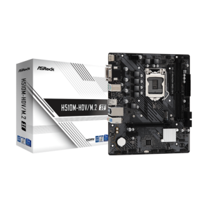 ASROCK MB H510M-HDV/M.2 SE Intel H470, LGA1200, 2xDDR4 M.2, VGA, DVI, HDMI, micro ATX
