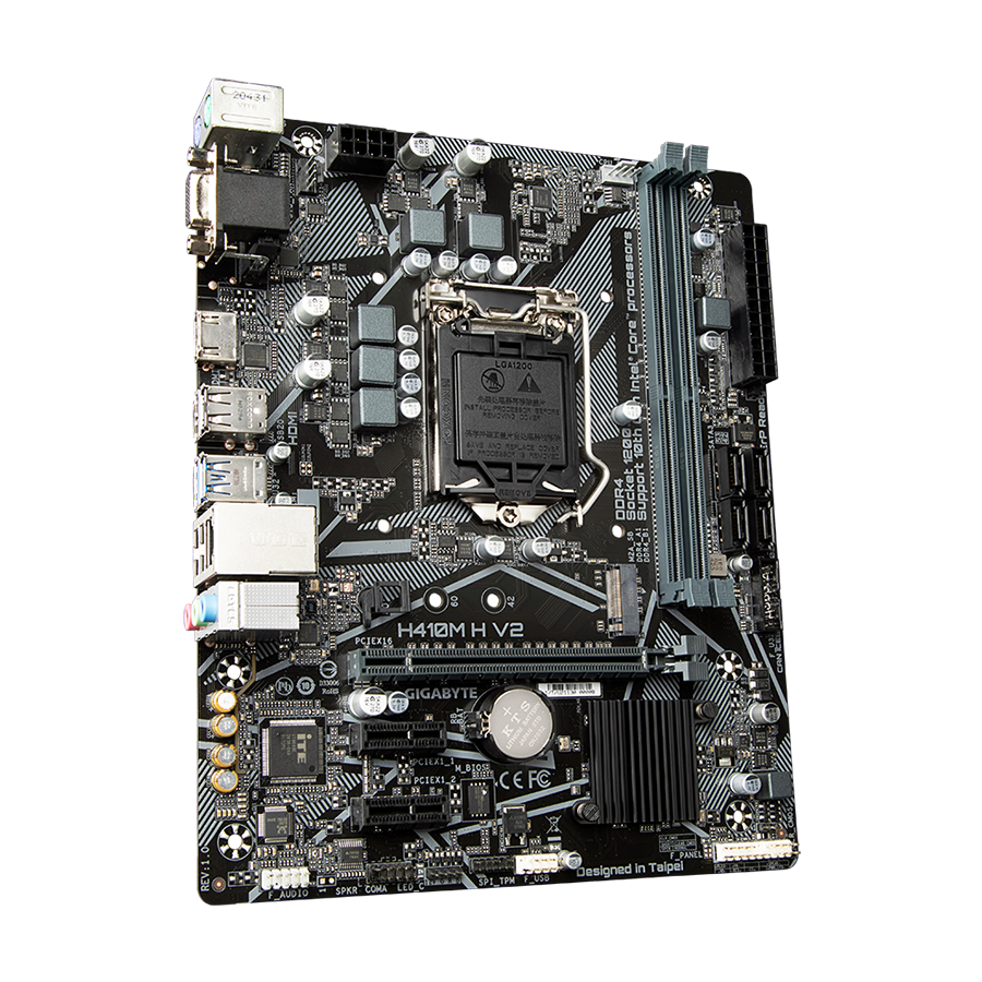 GIGABYTE MB H410M H V2 1.0 Intel H410;LGA1200;2xDDR4 VGA,HDMI,micro ATX - Image 2