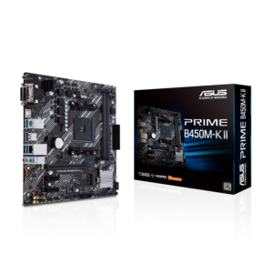 ASUS MB PRIME B450M-K II AMD B450;AM4;2xDDR4 VGA,DVI,HDMI;micro ATX