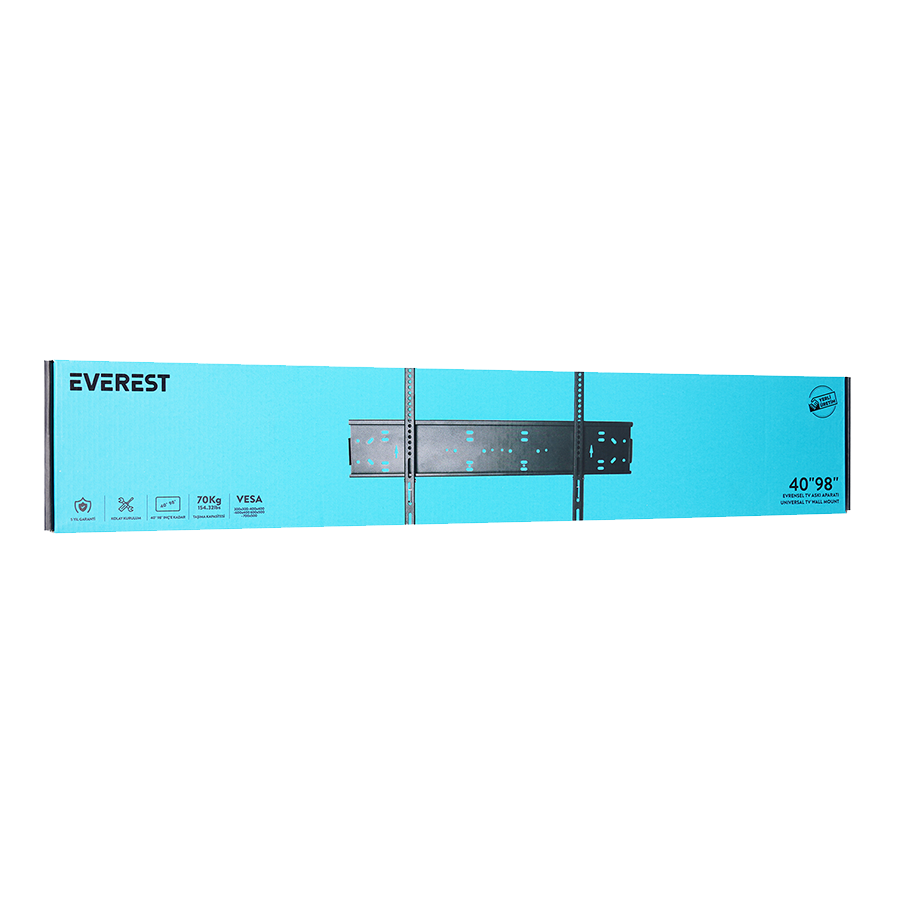 Zidni nosač Everest TK-4098 do 98" Max 70 kg 300x300-400x400-600x400 600x500- 700x500, 41711 - Image 3