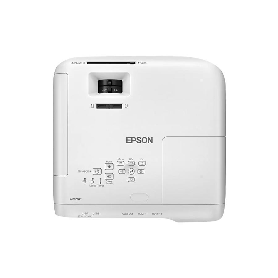 PROJEKTOR EPSON EB-FH54 3LCD.FHD 1920 x 1080. 4.000 lumena. HDMI, WIFI, USB(A). USB(B.Miracast, Izlazni priključak za utičnicu, Apple AirPlay 2. WiFi - Image 3