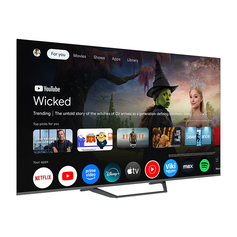 TESLA QLED TV 65" Q65E655GUS UHD Google TV, DVB-T/T2/C/S/S2;HDMIx3:USBx2:CI;2x12W Box Zvucnici - Image 2