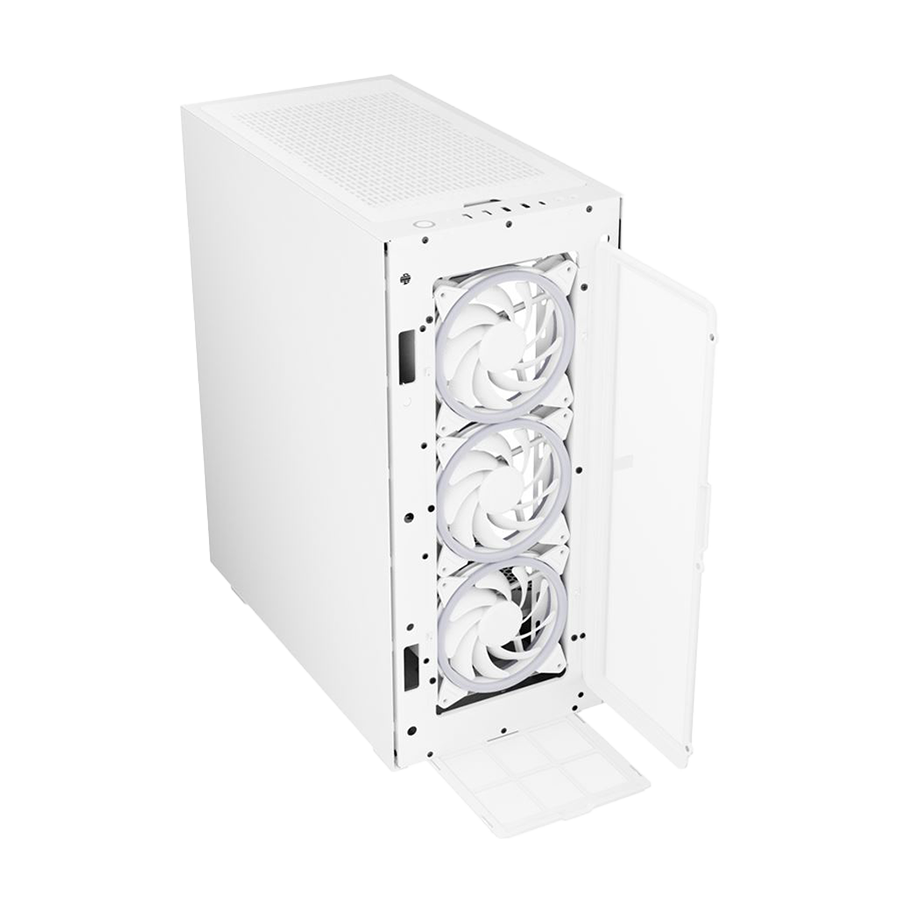 Kućište SHARKOON gaming, REV300 White, RGB, E-ATX, ventilator 3x140mm, 4x120 mm - Image 9