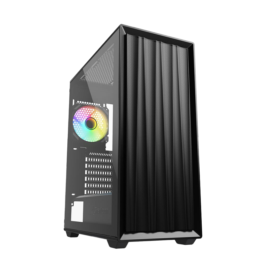Kućište SHARKOON gaming, VK3 RGB Black ATX, ventilator 4x120mm