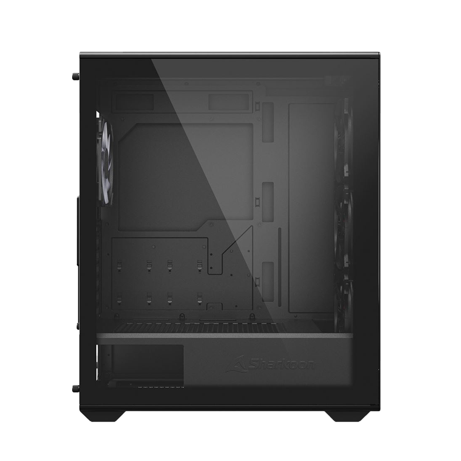 Kućište SHARKOON gaming, VK3 RGB Black ATX, ventilator 4x120mm - Image 4