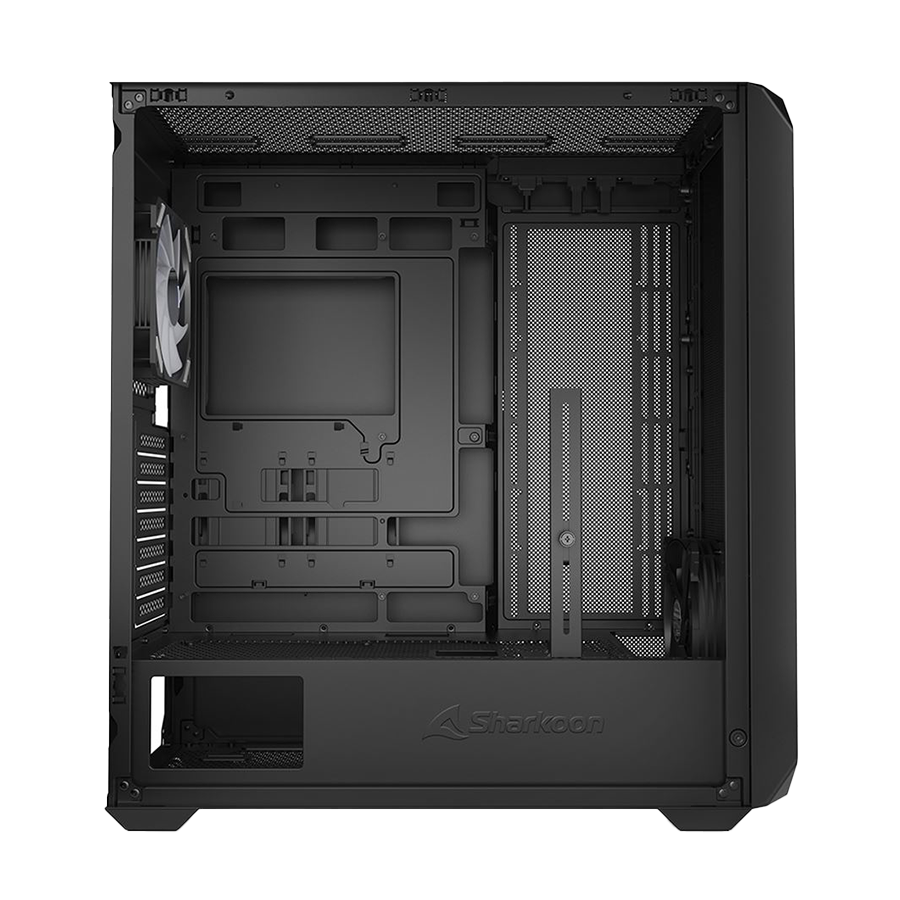 Kućište SHARKOON gaming, AK2 RGB Black ATX, ventilator 2x120mm - Image 5