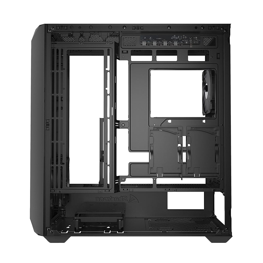 Kućište SHARKOON gaming, AK2 RGB Black ATX, ventilator 2x120mm - Image 7