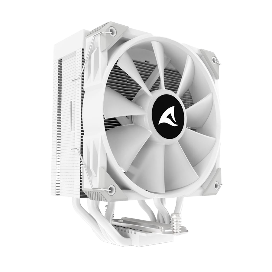 CPU hladnjak Sharkoon A50 RGB White Air Cooler Intel AMD - Image 2