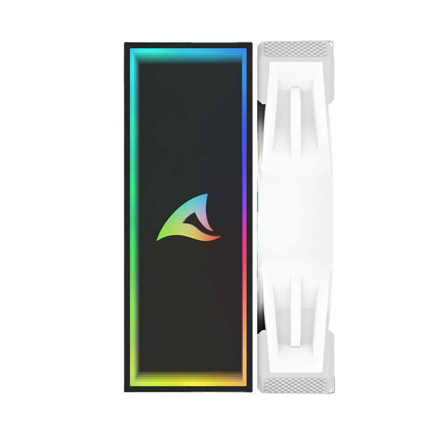 CPU hladnjak Sharkoon A50 RGB White Air Cooler Intel AMD - Image 8