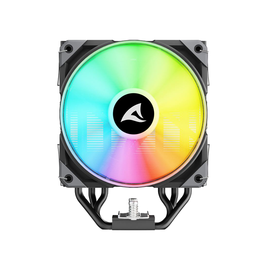 CPU hladnjak Sharkoon A50 RGB Black Air Cooler Intel AMD - Image 3
