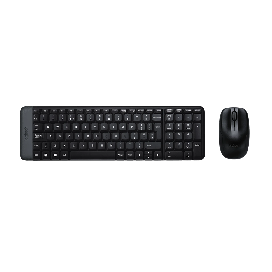Tastatura+miš bežično Logitech MK220, crno, USA 920-003161